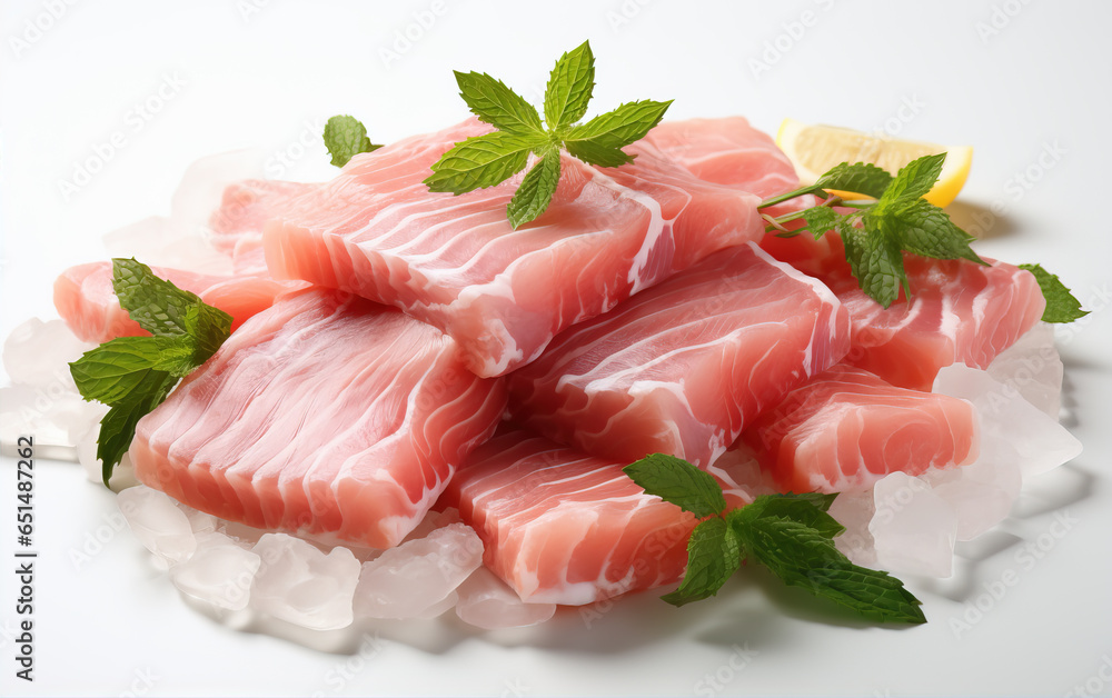 Fresh seafood and meat,created with Generative AI tecnology. Fresh seafood and meat,created with Generative AI tecnology.