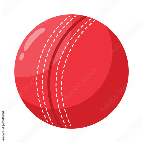 Cricket ball vector colorful stickers Icon Design illustration. EPS 10 File