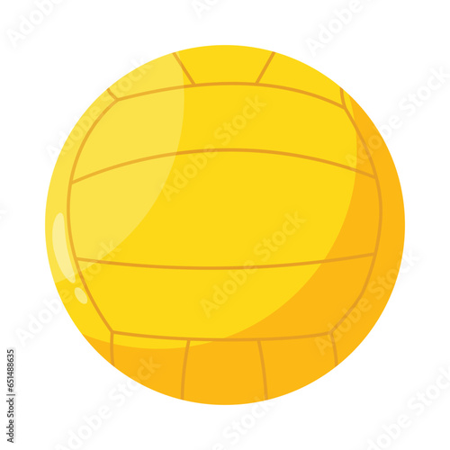 Water polo ball vector colorful stickers Icon Design illustration. EPS 10 File