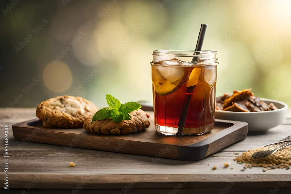 tea with lemon and mint tea with lemon and mint