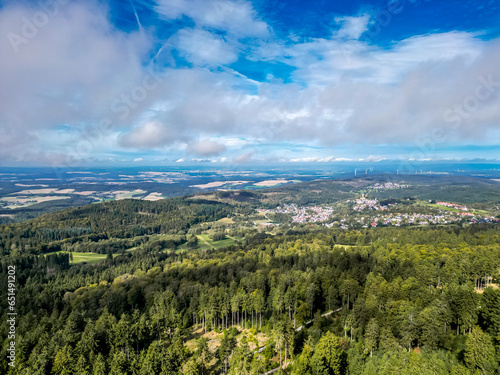 Schöne Wanderung durch den Hochtaunus am Feldberg an einen wunderschönen Spätsommertag - Hessen - Deutschland