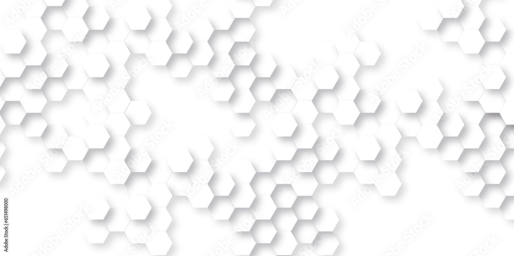 Background with modern hexagons. white texture background . hexagon abstract background. Surface polygon pattern with glowing hexagon paper texture and futuristic business. Background with modern hexagons. white texture background . hexagon abstract background. Surface polygon pattern with glowing hexagon paper texture and futuristic business.