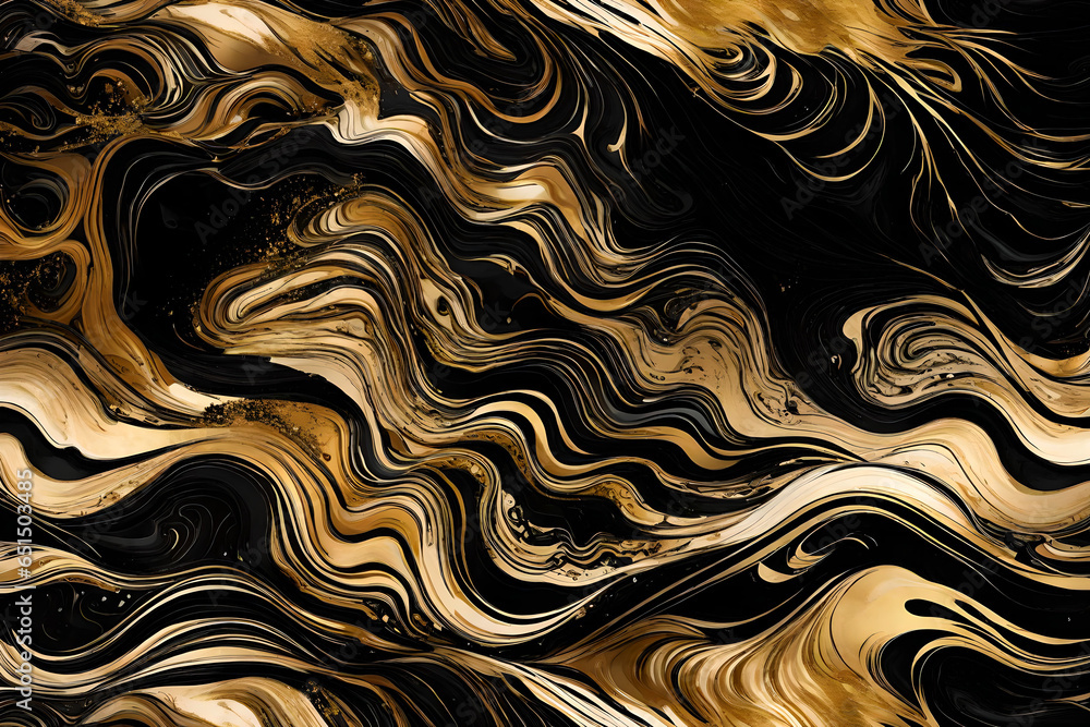 Obraz premium Abstract marble ink painted texture luxury background - Abstract watercolor paint background illustration, Soft pastel with liquid fluid marbled paper texture