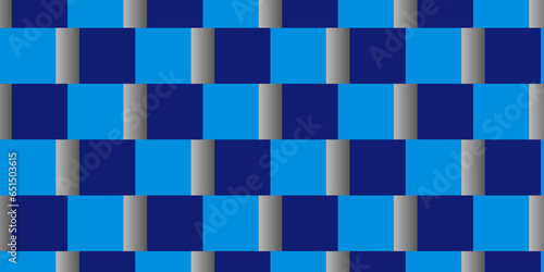 Abstract background with squares. Colorful chess art board seamless mosaic texture. 
