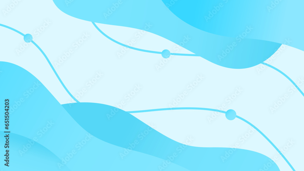 fluid abstract background ocean blue color theme