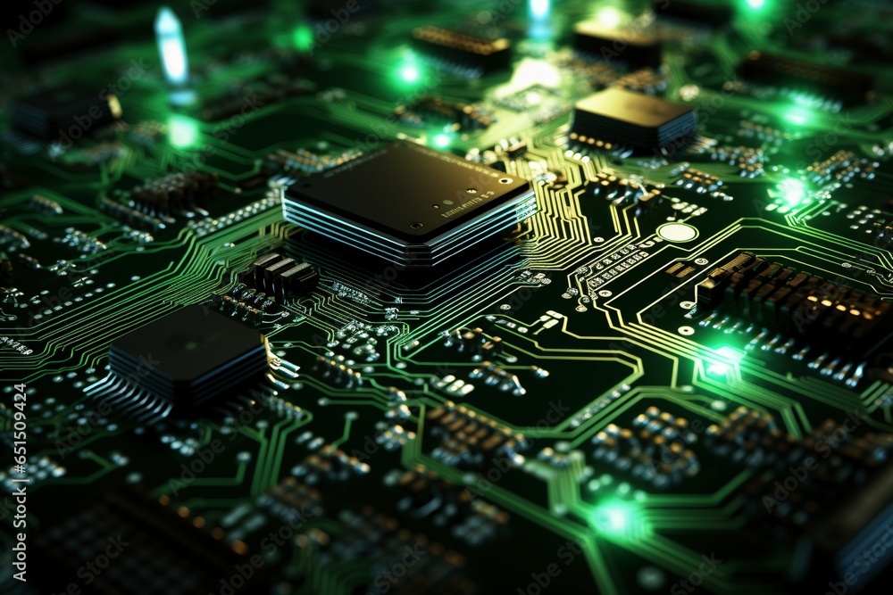 Green Circuit Symphony, a Futuristic Background Texture Unveiling the Intricate Patterns and Technological Harmony of Circuit Board Brilliance Green Circuit Symphony, a Futuristic Background Texture Unveiling the Intricate Patterns and Technological Harmony of Circuit Board Brilliance