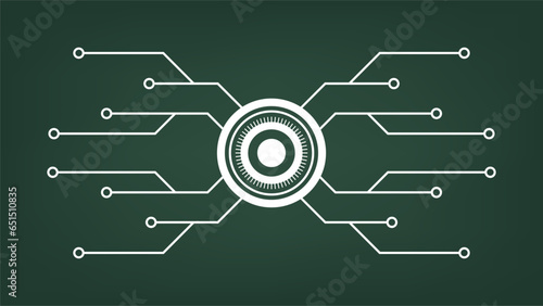 simple abstract data stream matrix like background  geometrical shapes for future technology