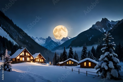 winter mountain landscape © Image Studio