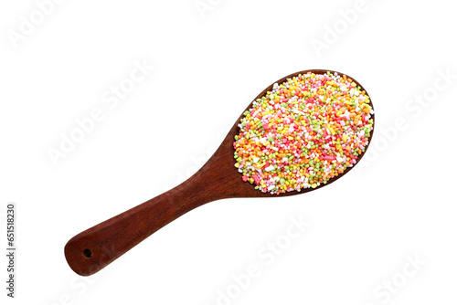Sugar sprinkles for cake ice cream toppings