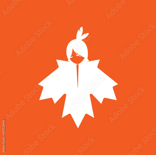 Every Child Matters. National Day for Truth and Reconciliation. Orange T-Shirt Day. 30th September. Vector Illustration.