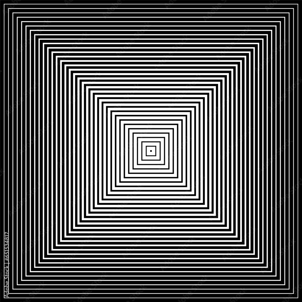 Abstract Geometric Halftone Square Lines Pattern. Black and White Textured Background. Abstract Geometric Halftone Square Lines Pattern. Black and White Textured Background.