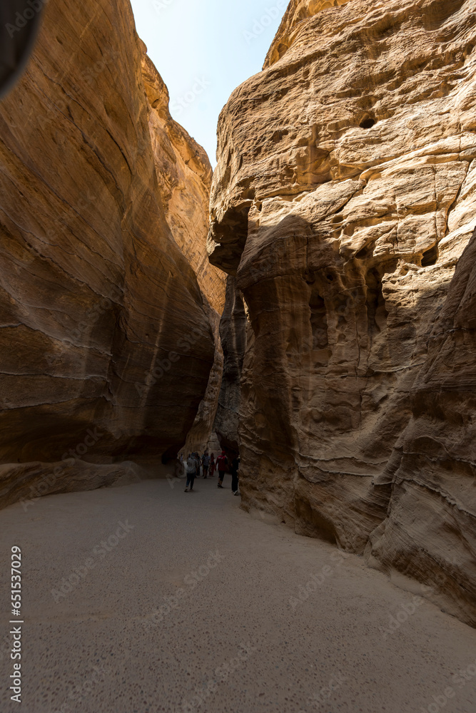 Petra In Jordan in The Middle East