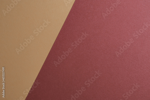 Beige and red tone paper texture. Two color paper texture background