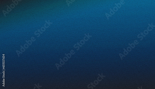 deep sea blue , color gradient rough abstract background shine bright light and glow template empty space , grainy noise grungy texture