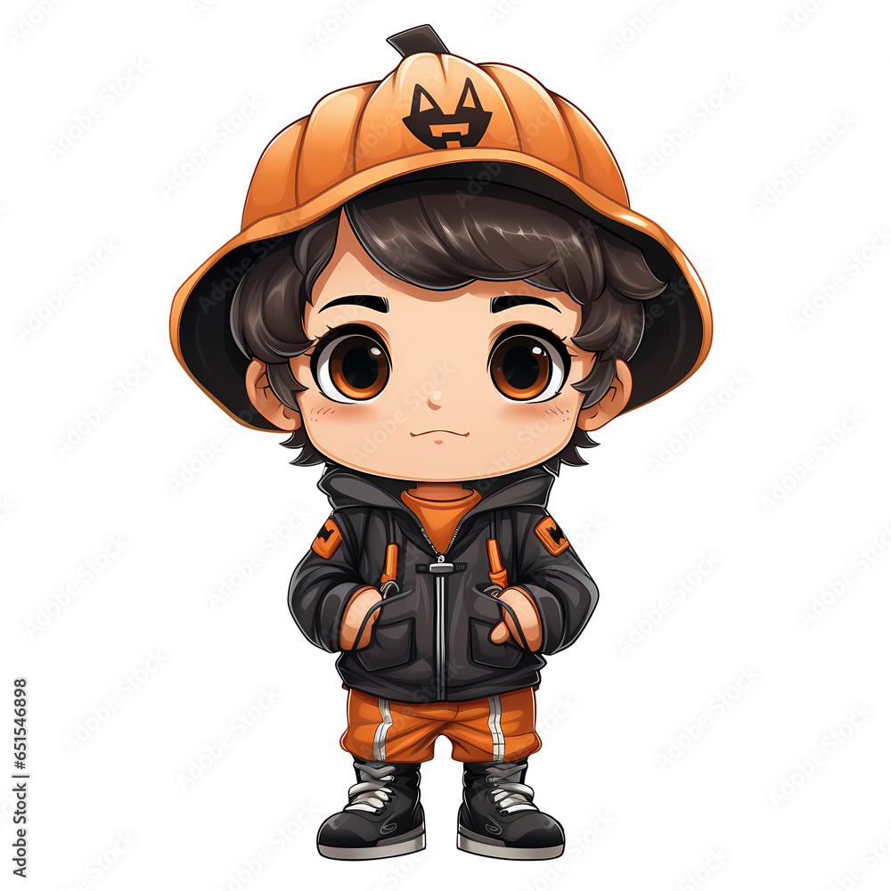 Boy Halloween Clipart Illustration Boy Halloween Clipart Illustration