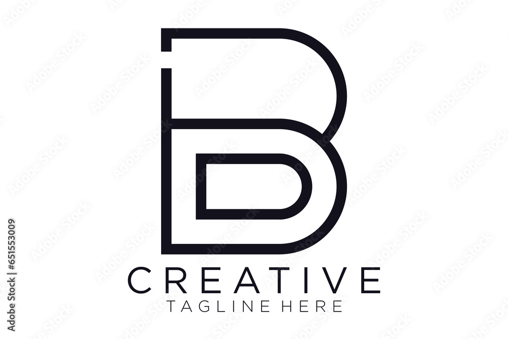 Abstract letter B logo design. icons for business of luxury, elegant, simple. Abstract letter B logo design. icons for business of luxury, elegant, simple.