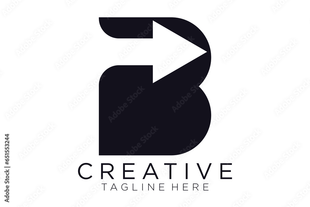 Abstract letter B logo design. icons for business of luxury, elegant, simple. Abstract letter B logo design. icons for business of luxury, elegant, simple.