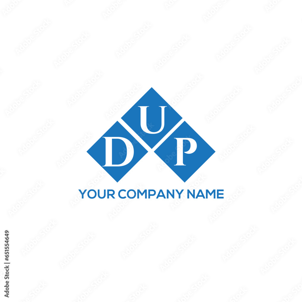 DUP letter logo design on white background. DUP creative initials letter logo concept. DUP letter design. DUP letter logo design on white background. DUP creative initials letter logo concept. DUP letter design.