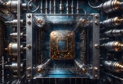 Quantum computers display the properties of particles and waves in quantum computing of physical matter. dedicated hardware that supports Quantum Technology state preparation and management.