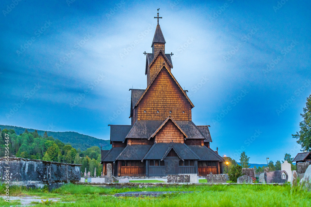 Heddal Stave church (Norway)