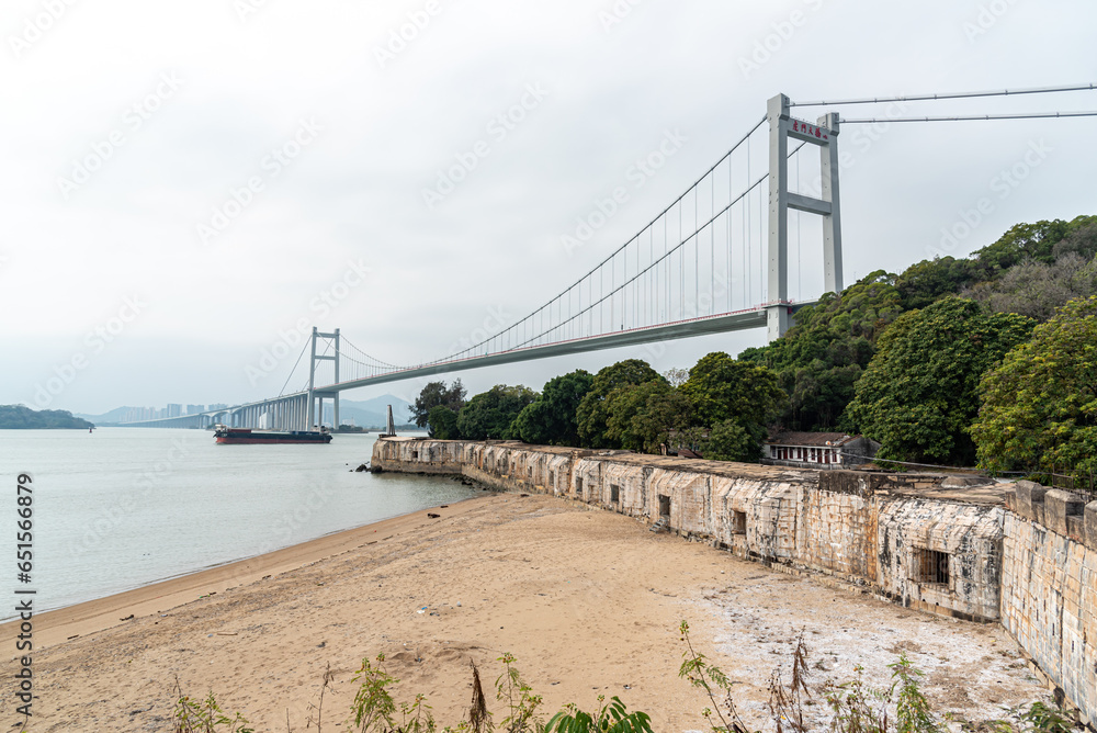 Fototapeta premium 中国 虎門要塞