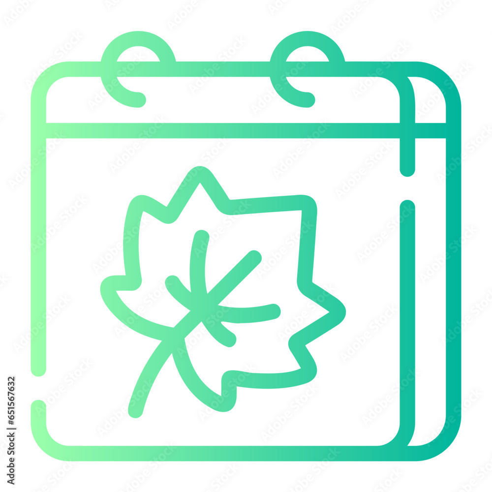 autumn gradient icon autumn gradient icon