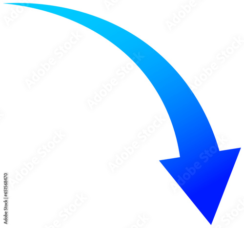 矢印、下、下降