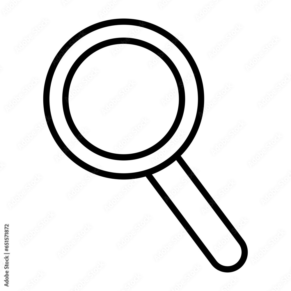VECTOR SEARCH EPS ICON STROKE VERSION VECTOR SEARCH EPS ICON STROKE VERSION