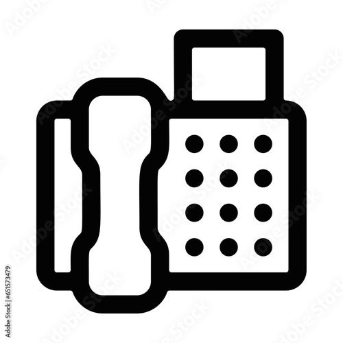 picto logo icones et symbole standard telephone accueil gras