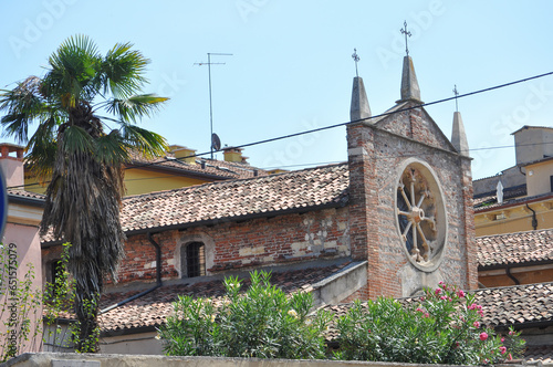 San Zeno basilica in Verona photo