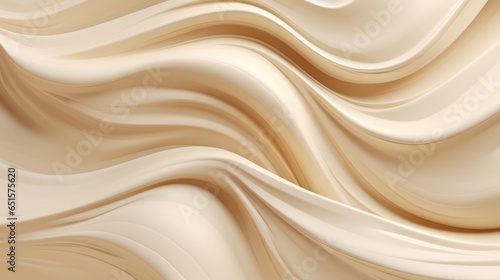 beige liquid wavy abstract background banner