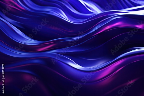 Wallpaper Mural violet purple liquid wavy abstract background Torontodigital.ca