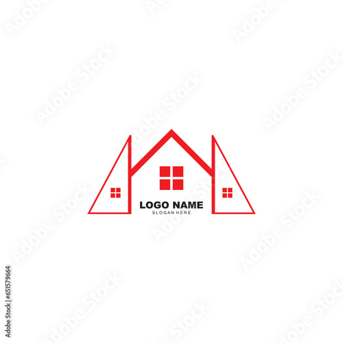 Business home logo design vector