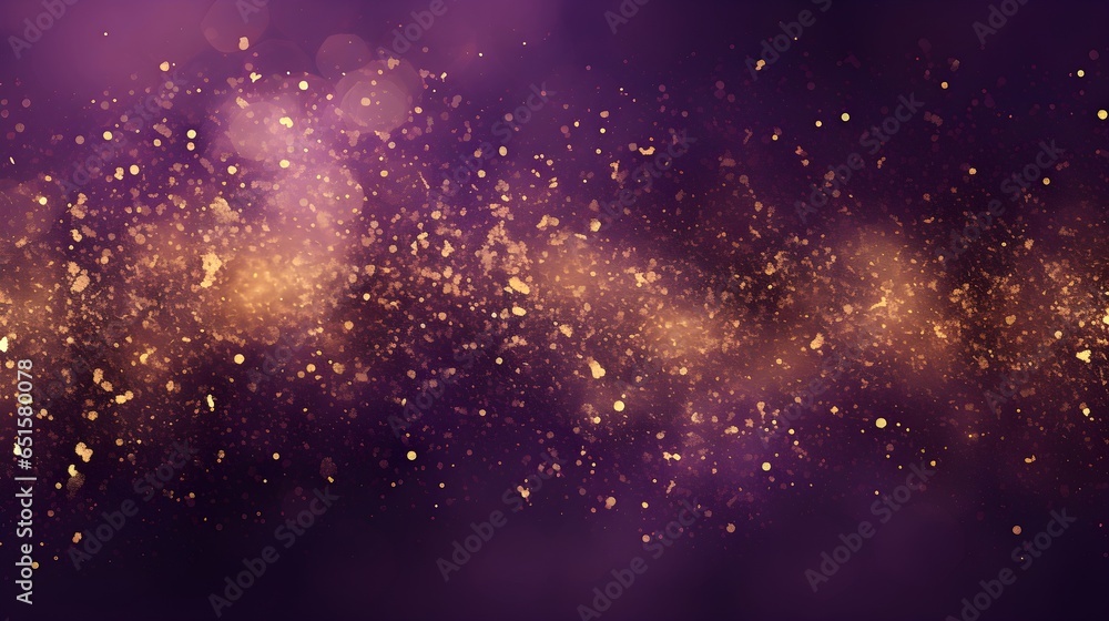luxury abstract purple and golden glitter illustration background luxury abstract purple and golden glitter illustration background