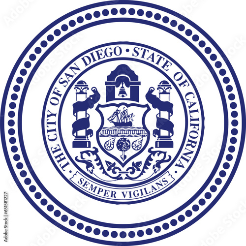 Seal of San Diego, California
