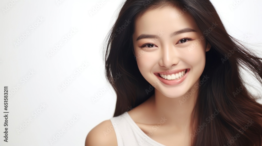 Beautiful wide smile of healthy woman, white teeth close up, dentist tooth whitening Beautiful wide smile of healthy woman, white teeth close up, dentist tooth whitening