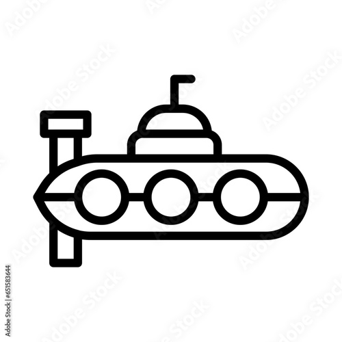 Submarine Vector Icon