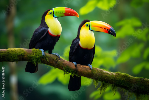 toucan on a branch © Graphicex2
