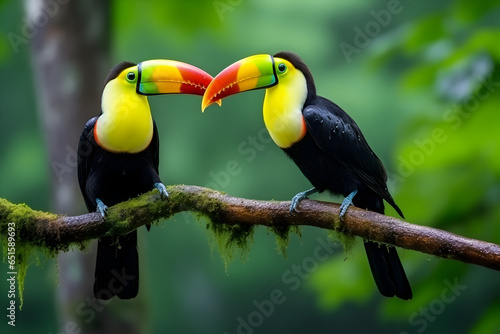 toucan on a branch © Graphicex2