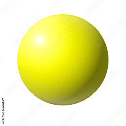 yellow circle