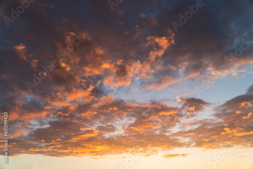 red sunset sky © Mrton