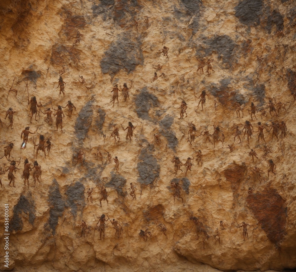 Fototapeta premium rock paintings