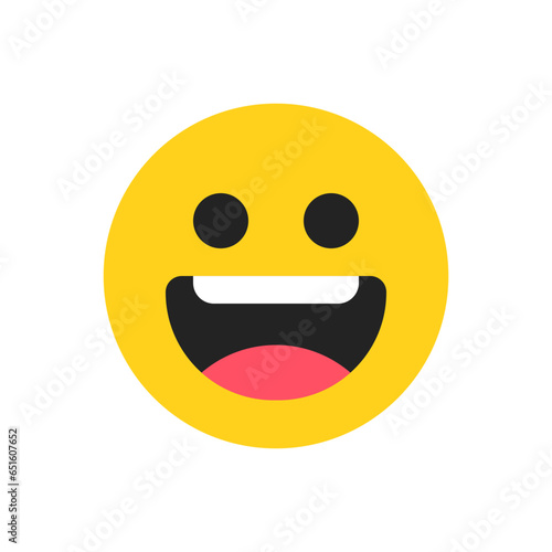 Grinning Face - Emoticon