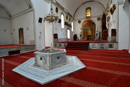 Located in Bursa, Turkey, Murat Hudavendigar Mosque was built in 1366. photo