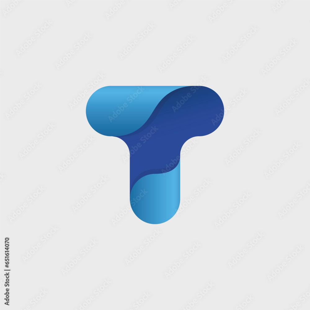 T Letter Logo T Letter Logo