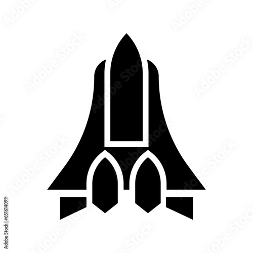 Fighter jet vector icon which can easily modify or edit 