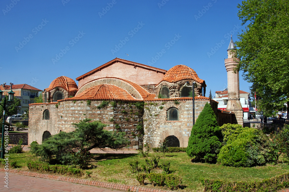 Located in Iznik, Turkey, the Hagia Sophia Church was built by the Romans in the 7th century. It was converted into a mosque in the 16th century.