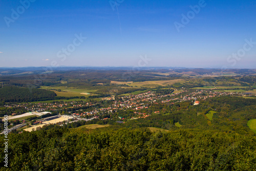 Landscape from Millenium viewpoint  Szilvasvarad
