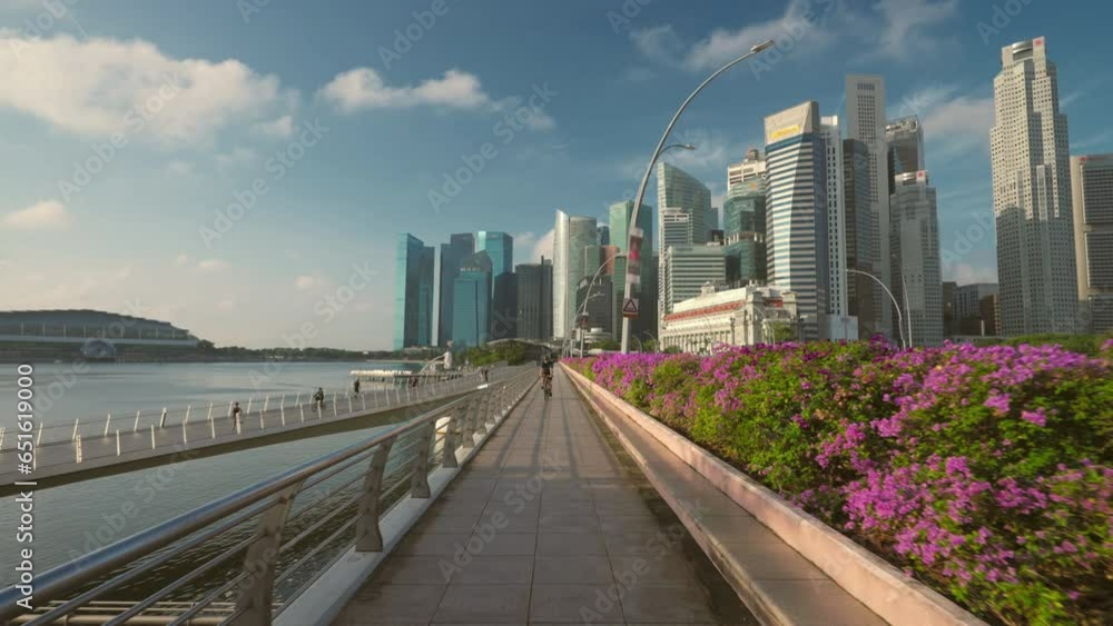 Singapore at central business district Singapore at central business district