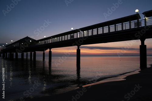 Wallpaper Mural Heringsdorf auf der Insel Usedom bei Sonnenaufgang Torontodigital.ca